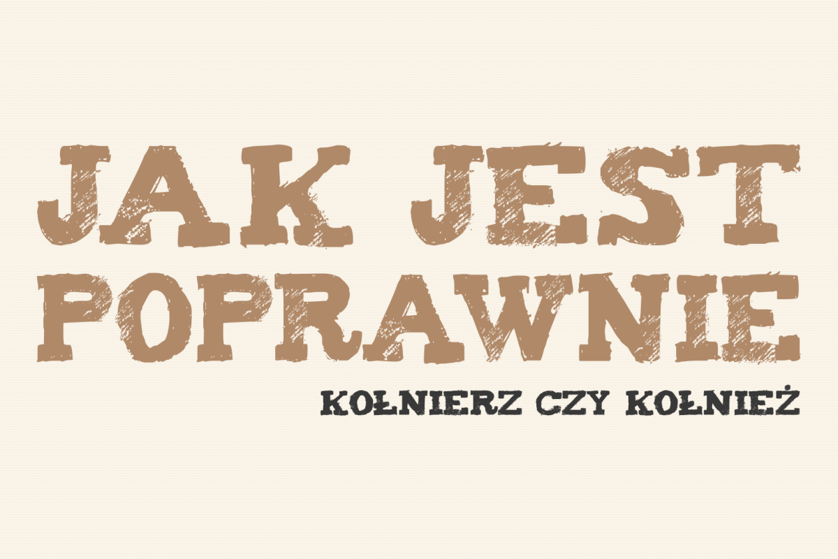 kołnierz czy kołnież