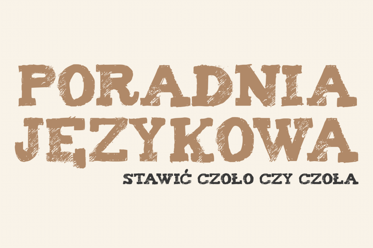 stawić czoło czy czoła